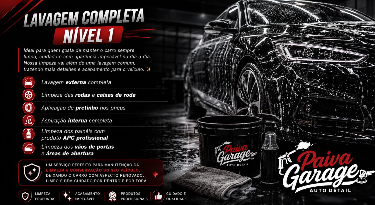 🥉 Lavagem Nível 1 — Bronze
