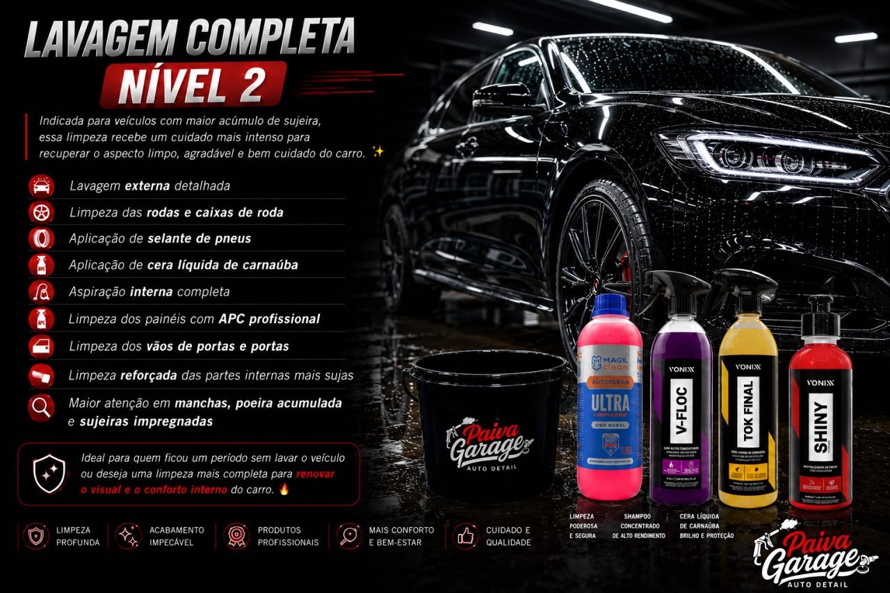 🥈 Lavagem Nível 2 — Prata