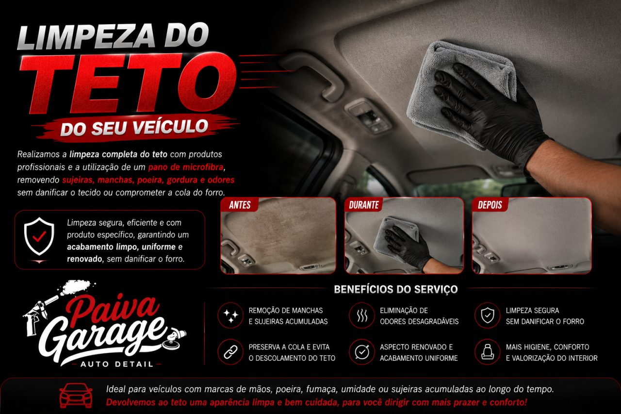 Limpeza de Teto